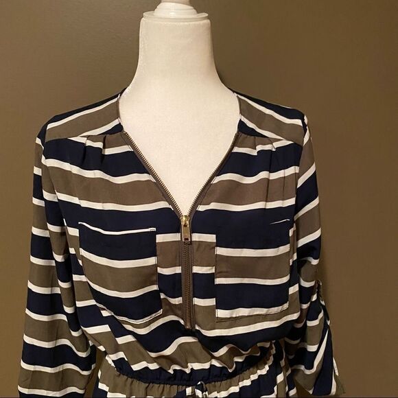Stella Tweed Stripe Dress Sz Medium - Picture 15 of 16
